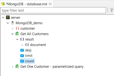 getting started mongodb find query extra fields