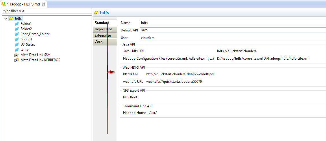 getting started hdfs metadata overview