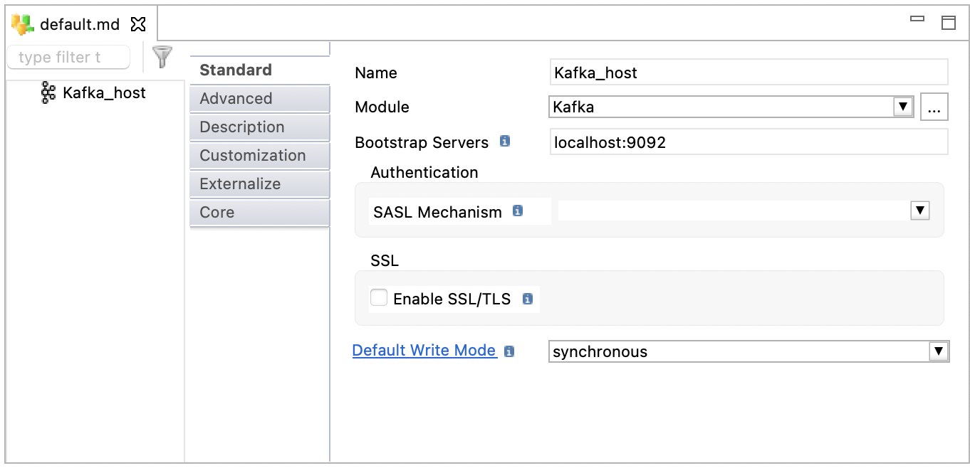 getting started kafka host