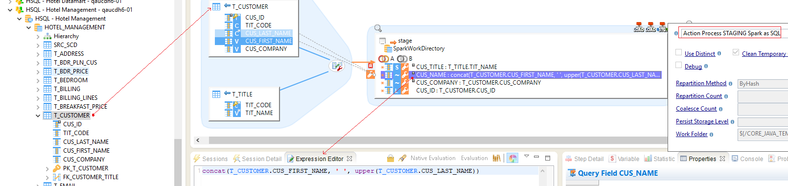 getting started spark mapping stage sql