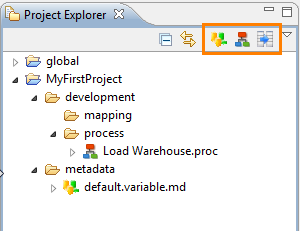 project explorer