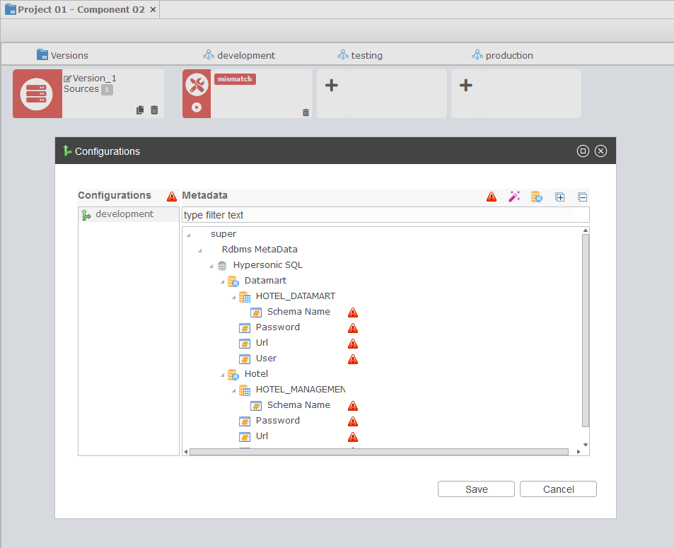 ana package editor configure metadata