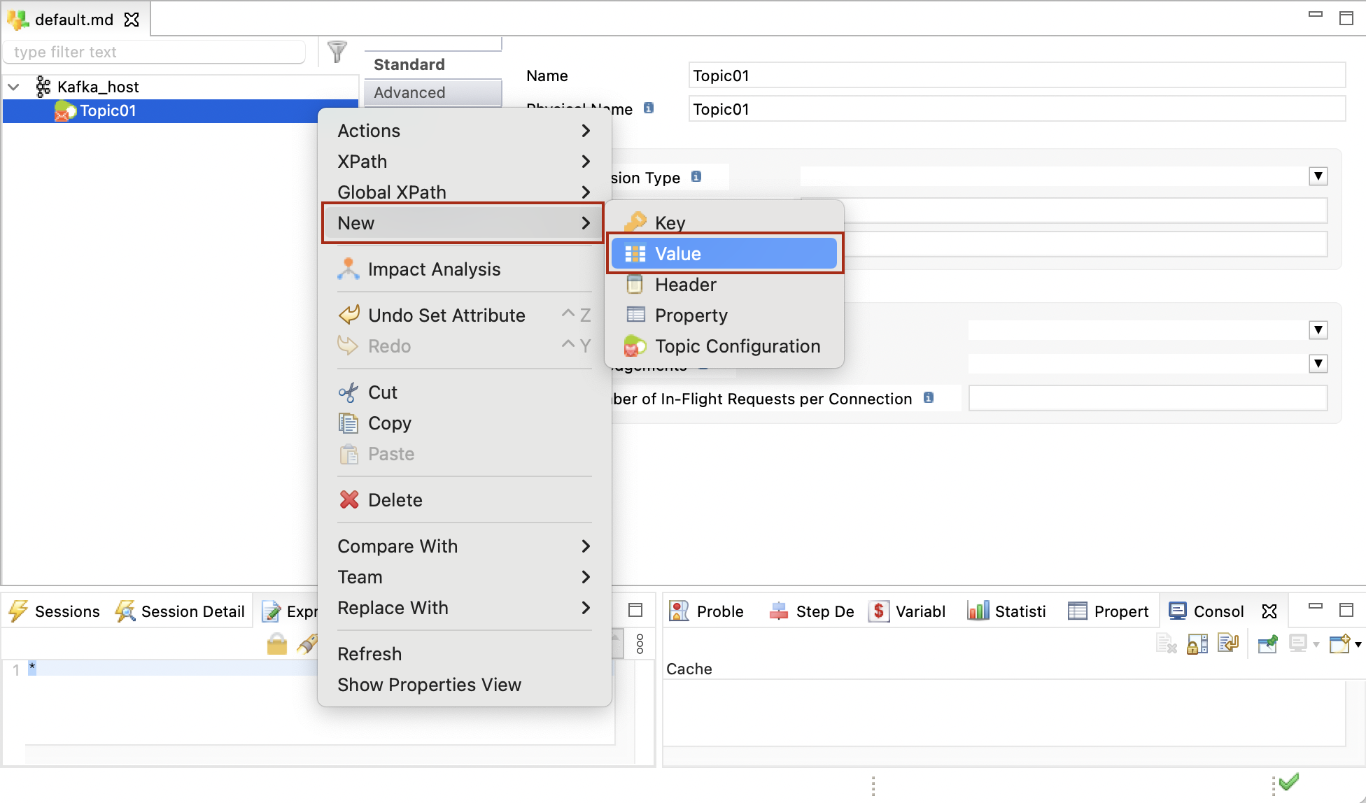 getting started kafka value