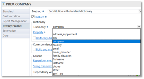 dictionaries standard overview