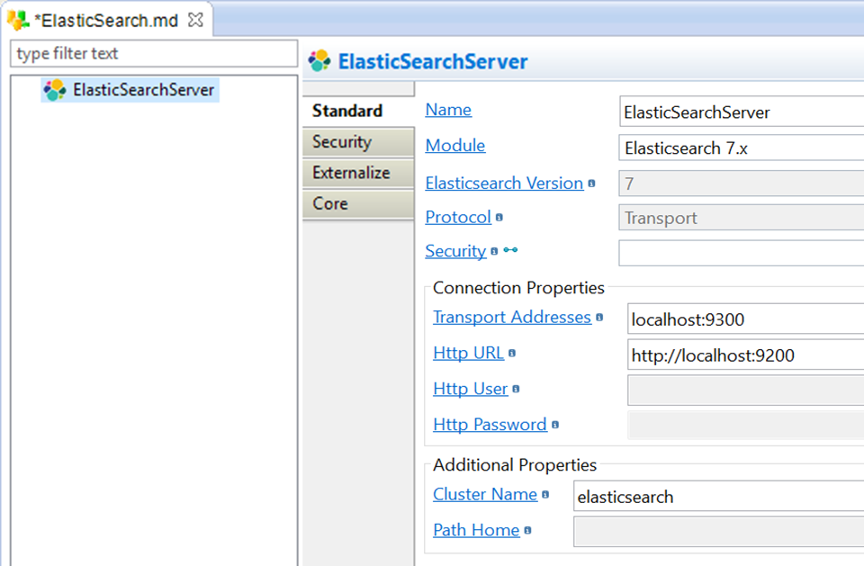 getting started elasticsearch metadata server overview