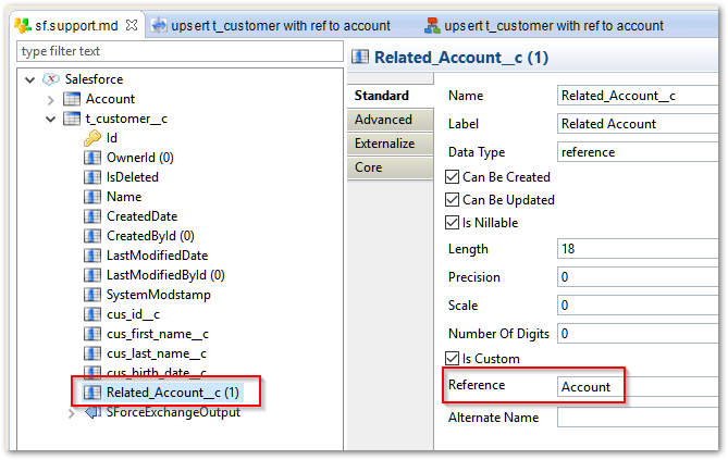 relations metadata