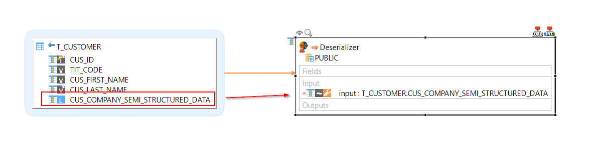 deserializer add input