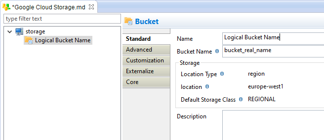 getting started google cloud storage metadata bucket props