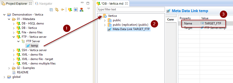 getting started vertica load ftp mode