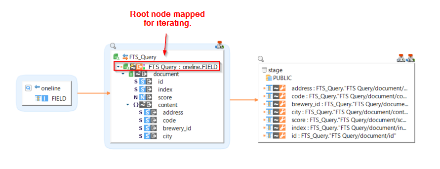 getting started couchbase read fts query example