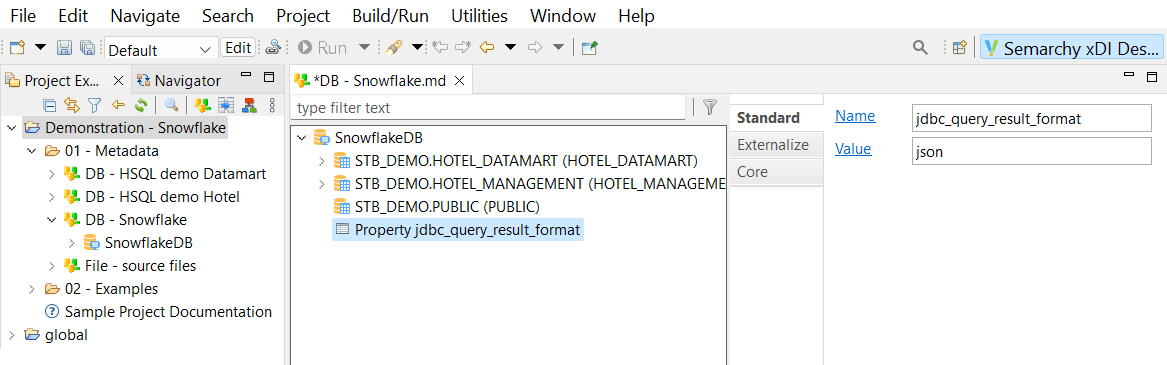 getting started snowflake results jsonproperty