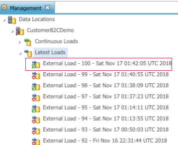 Load Data via the REST API