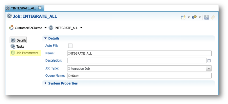 Load Data via the SQL API