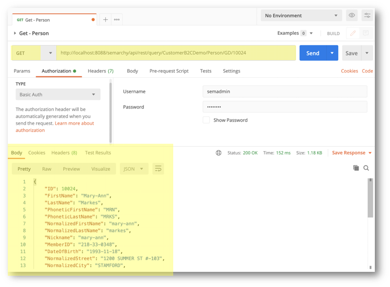 Query Data via the REST API