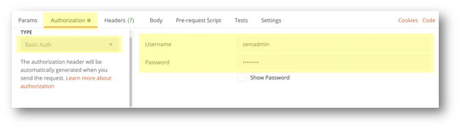 Set up a REST client for Semarchy xDM