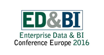 enterprise data BI conference europe 2016