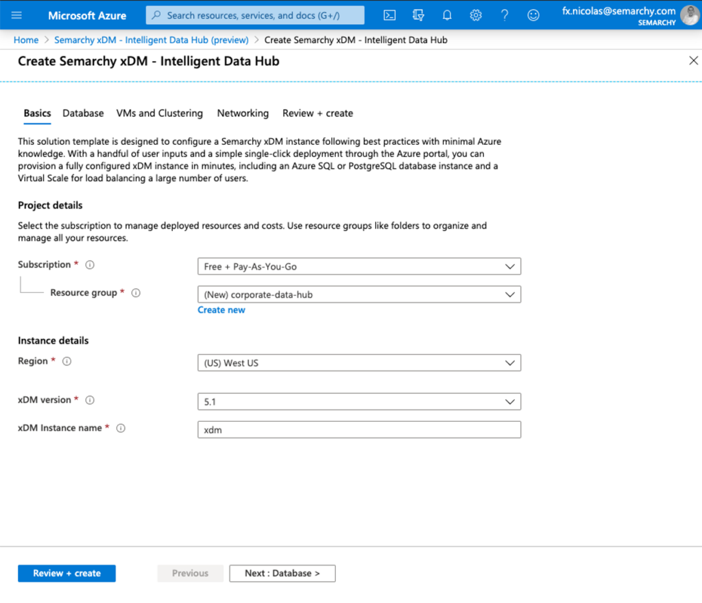 Mcrsft Azure Template