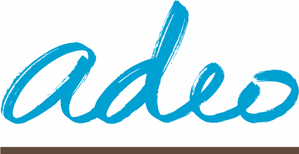 Groupe ADEO Logo blue text