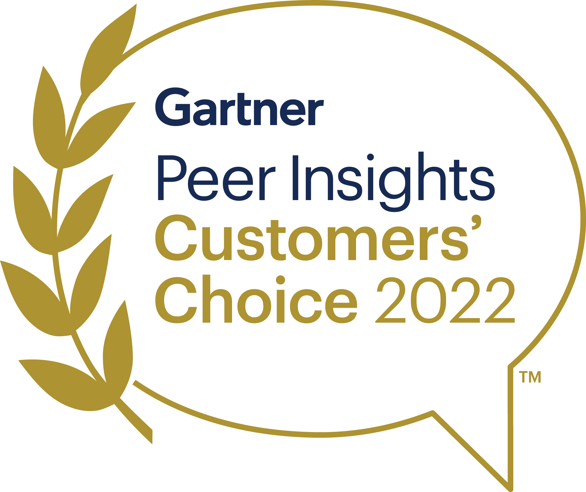 Gartner Peer Insights Customers Choice badge color 2022