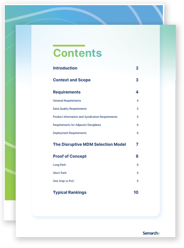 semarchy master data management ebook contents